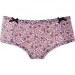 6 Kiabi shorty con estampado liberty