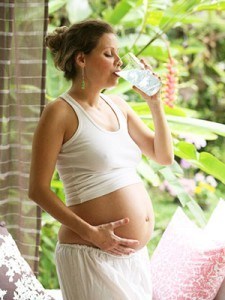 agua embarazada