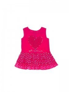 vestido multicorazon
