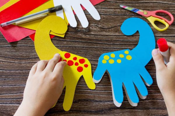 Felicitaciones dia del padre postal dinosaurio 