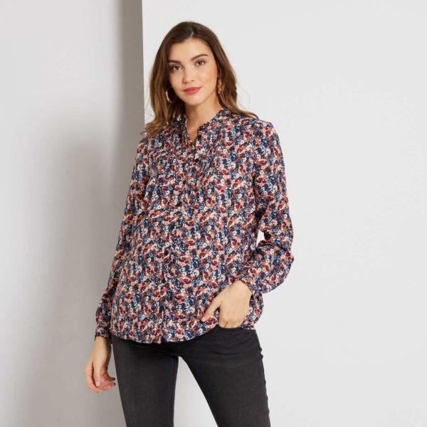 Catalogo premama kiabi blusa vaporosa premama rosa premama 