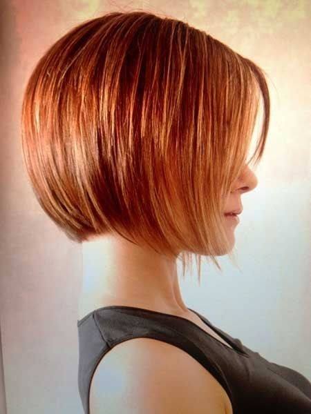 Peinados Ombre: Corte de pelo Bob corto en capas