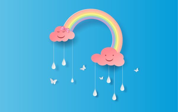 Actividades para celebrar el dia de la poesia con niños manualidad lluvia